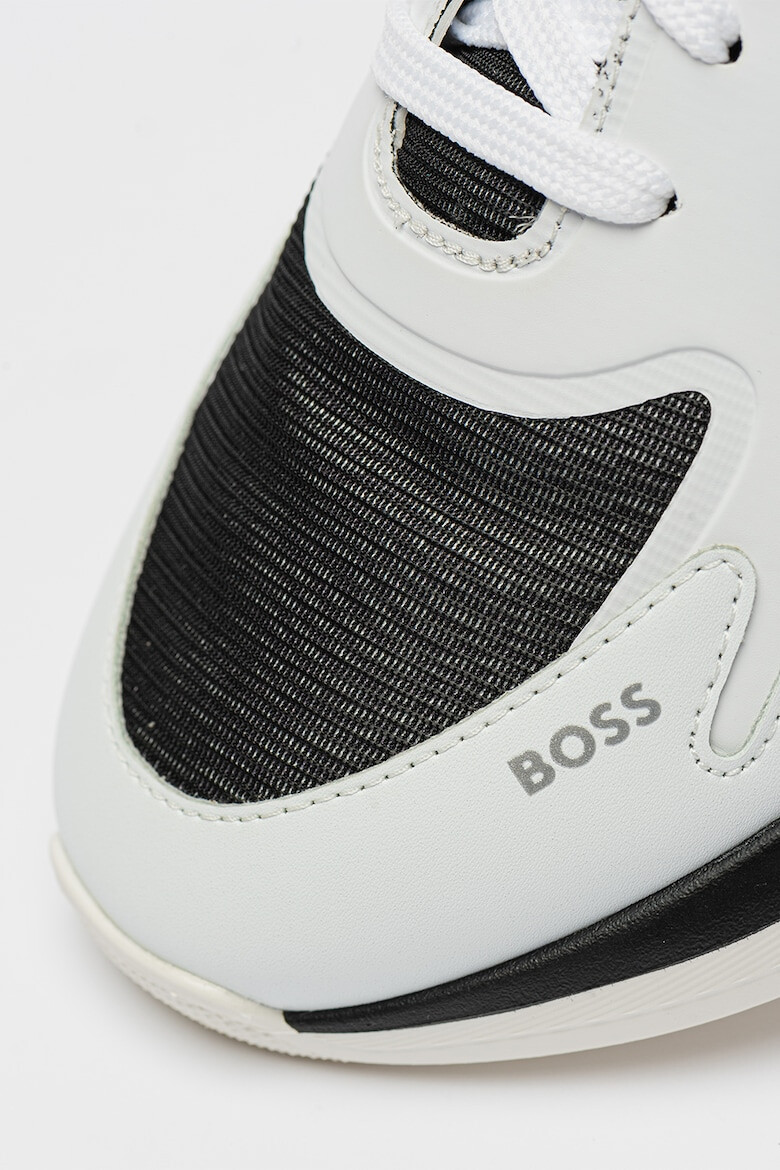 BOSS Pantofi sport cu detalii de piele ecologica Dean - Pled.ro