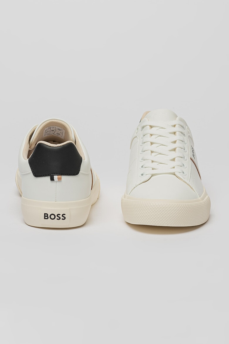 BOSS Pantofi sport cu detalii din piele Aiden - Pled.ro