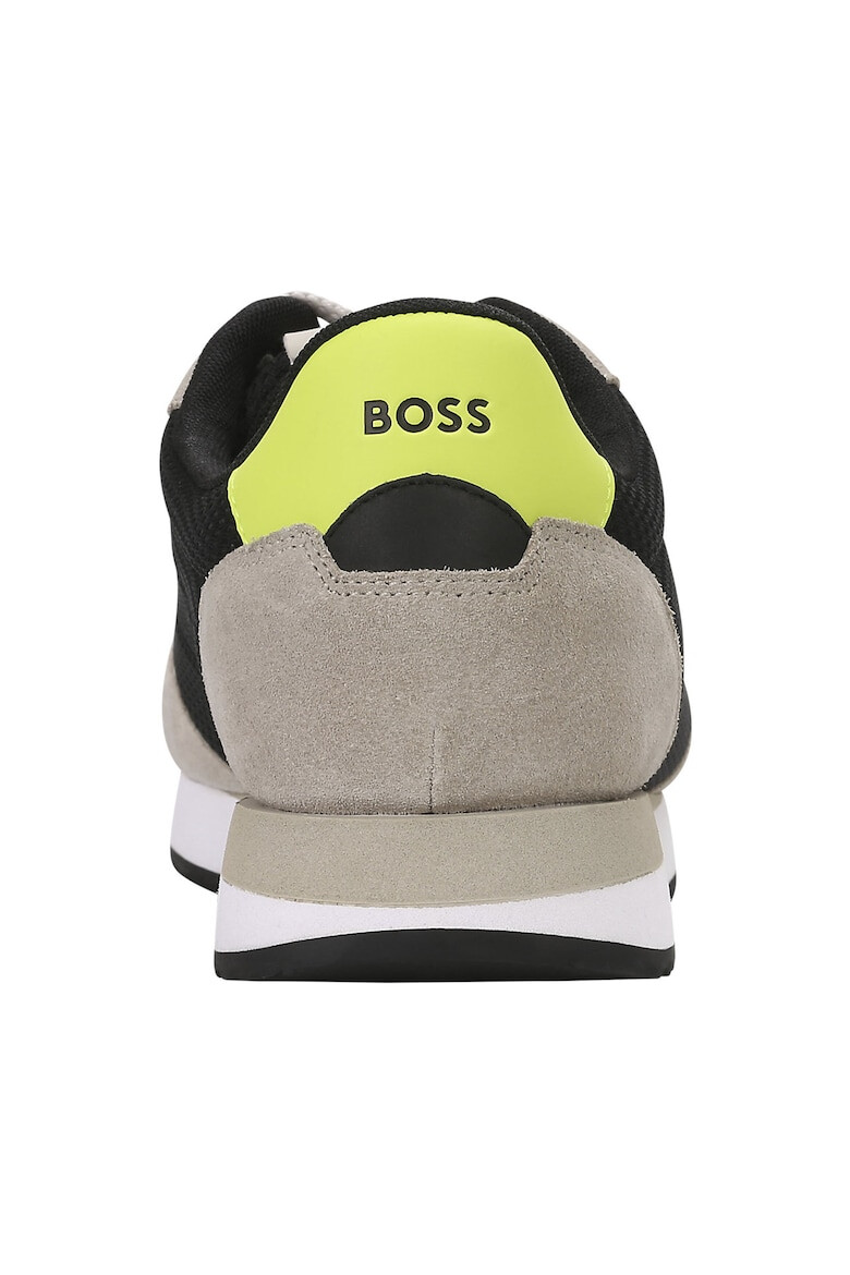 BOSS Pantofi sport cu garnituri de piele intoarsa Kai Runn - Pled.ro