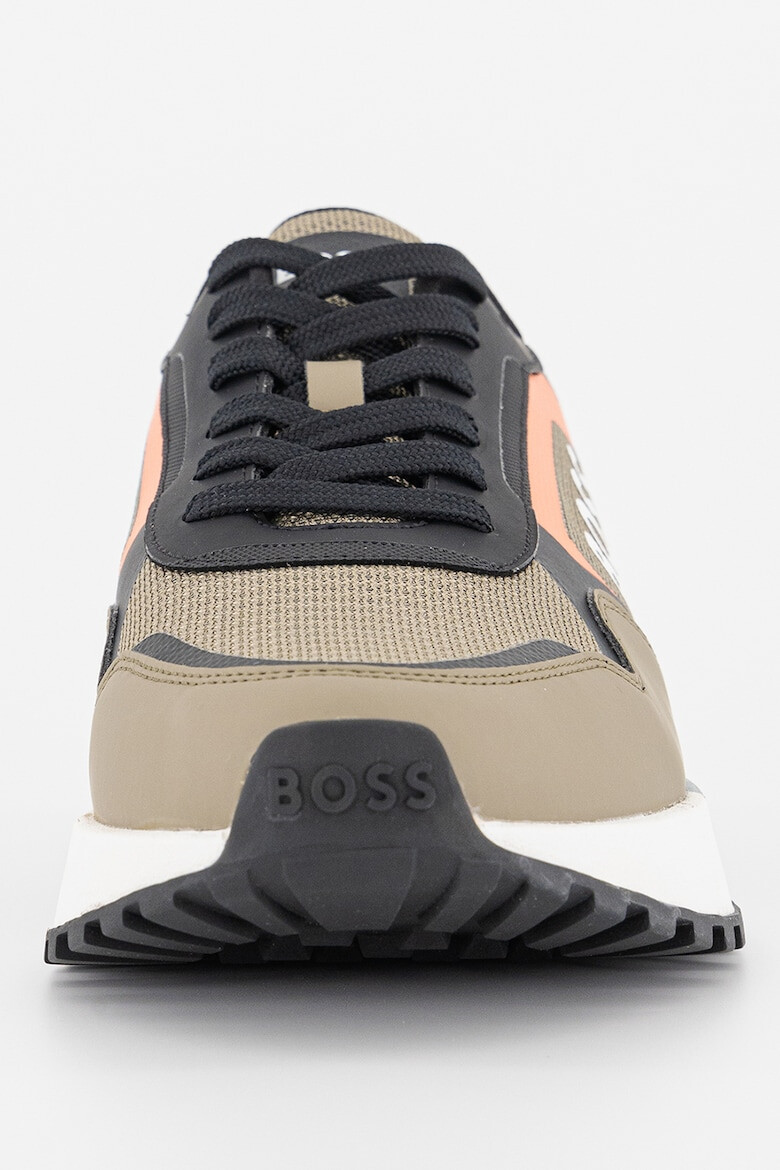 BOSS Pantofi sport cu imprimeu logo si garnituri din material sintetic Jonah - Pled.ro