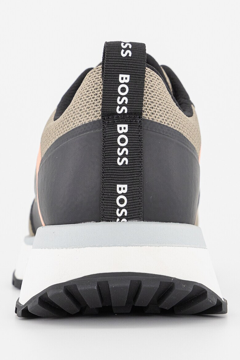 BOSS Pantofi sport cu imprimeu logo si garnituri din material sintetic Jonah - Pled.ro