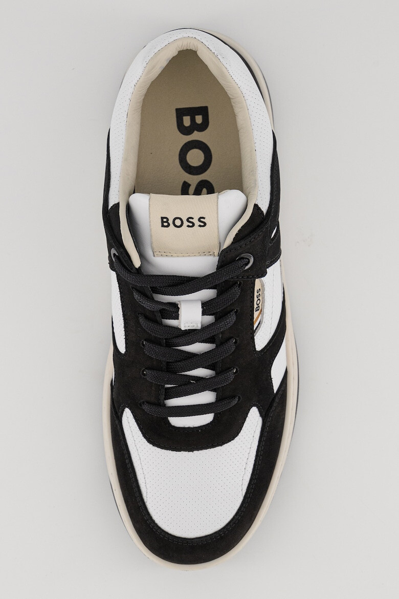 BOSS Pantofi sport de piele cu garnituri contrastante Baltimore - Pled.ro