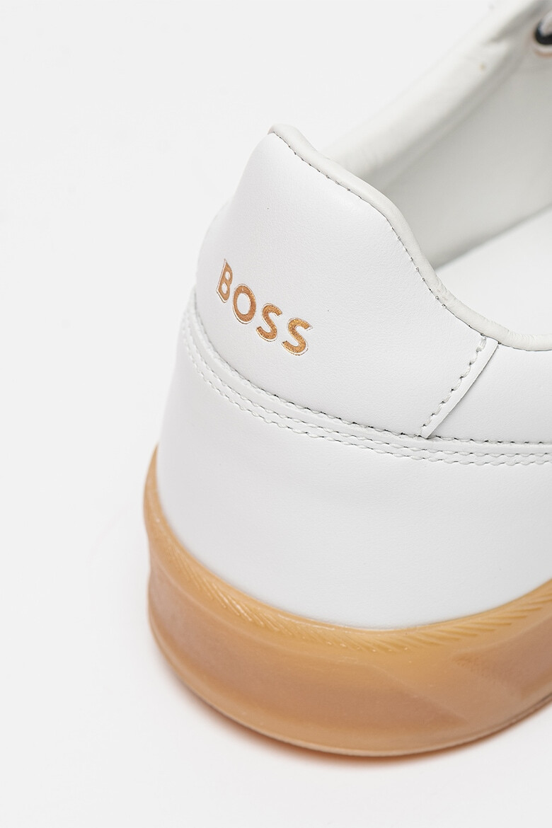 BOSS Pantofi sport de piele cu garnituri de piele intoarsa Brandon - Pled.ro