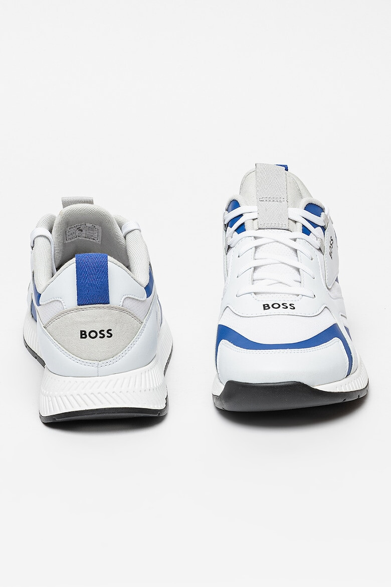 BOSS Pantofi sport de piele ecologica si material textil Titanium - Pled.ro