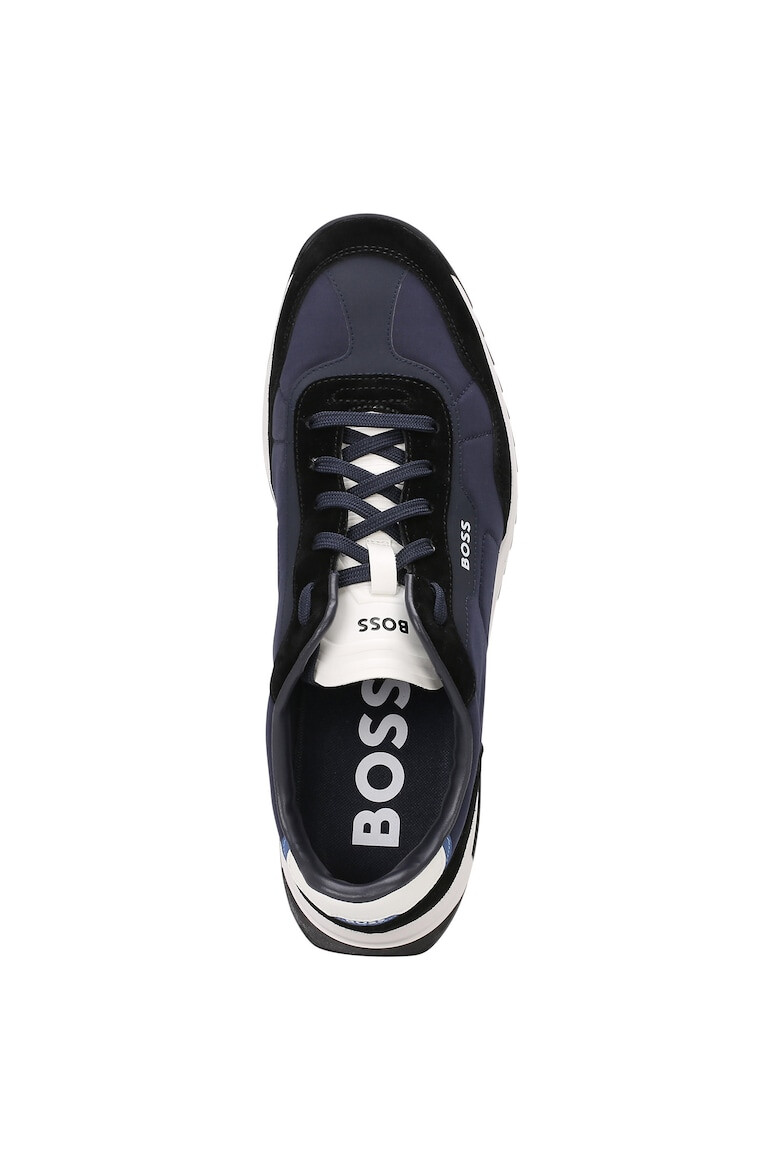 BOSS Pantofi sport de piele si material textil - Pled.ro