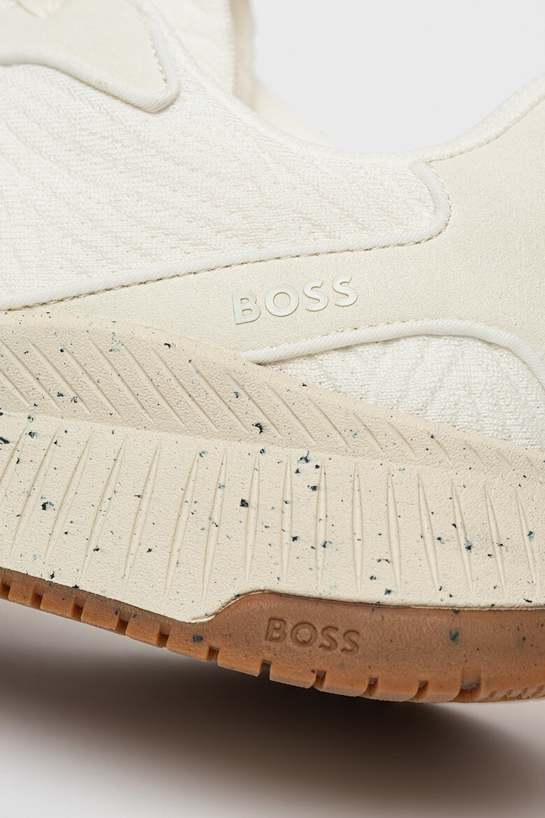 BOSS Pantofi sport din material textil cu talpa wedge - Pled.ro