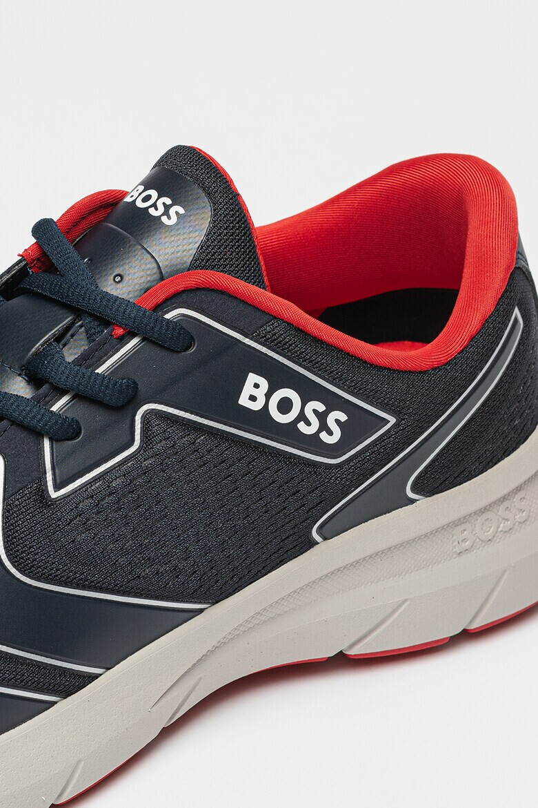 BOSS Pantofi sport low-cut cu garnituri de plasa Owen Runn - Pled.ro