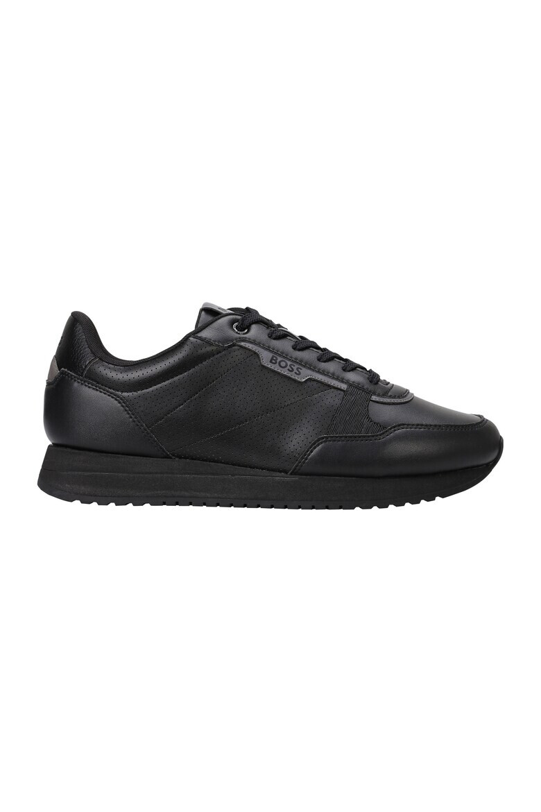 BOSS Pantofi sport low-cut de piele si piele ecologica - Pled.ro