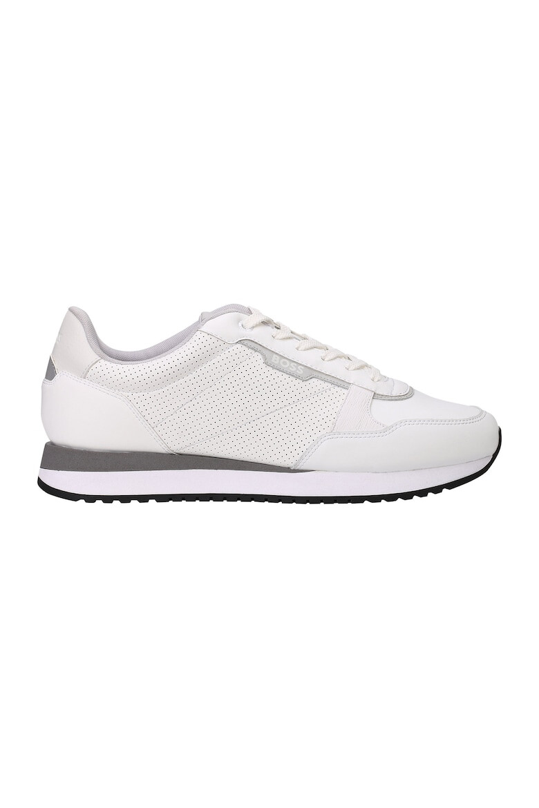 BOSS Pantofi sport low-cut de piele si piele ecologica - Pled.ro