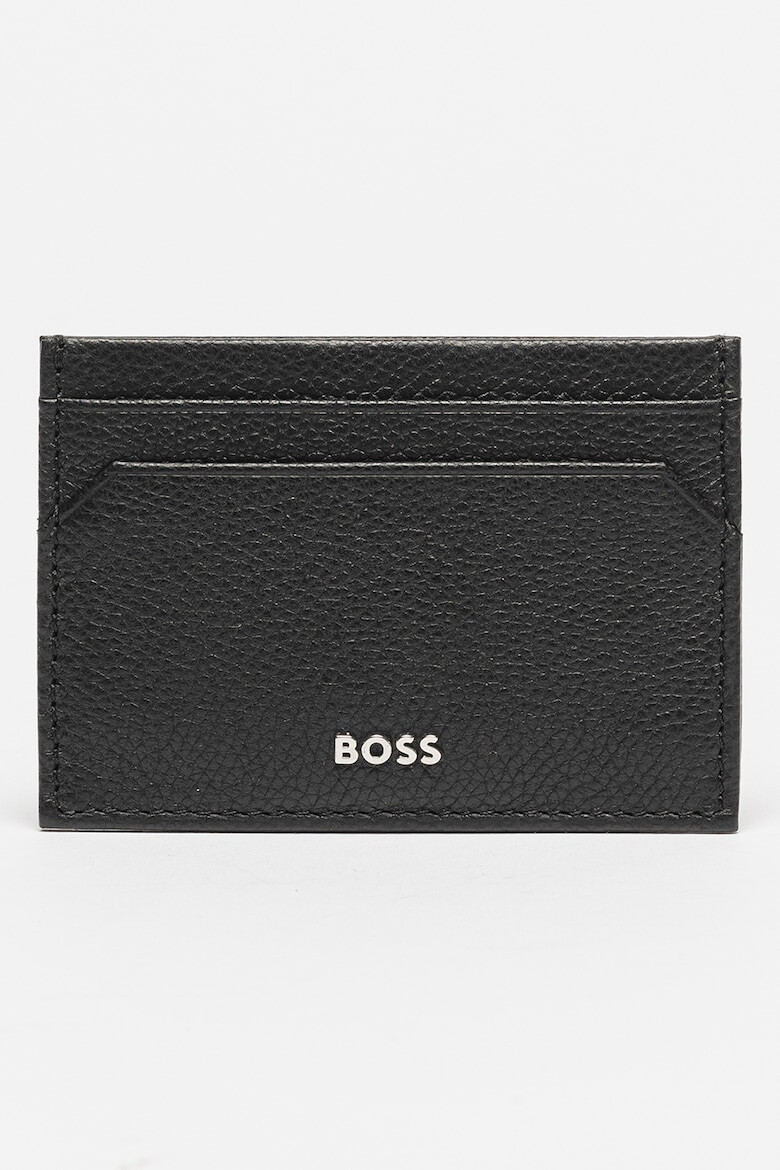 BOSS Portcart din piele cu aspect granulat - Pled.ro