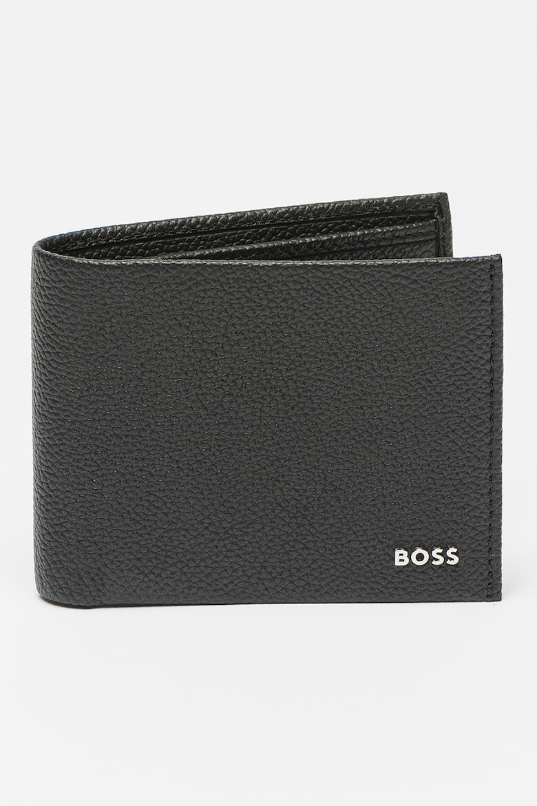 BOSS Portofel din piele cu aspect texturat Highway - Pled.ro