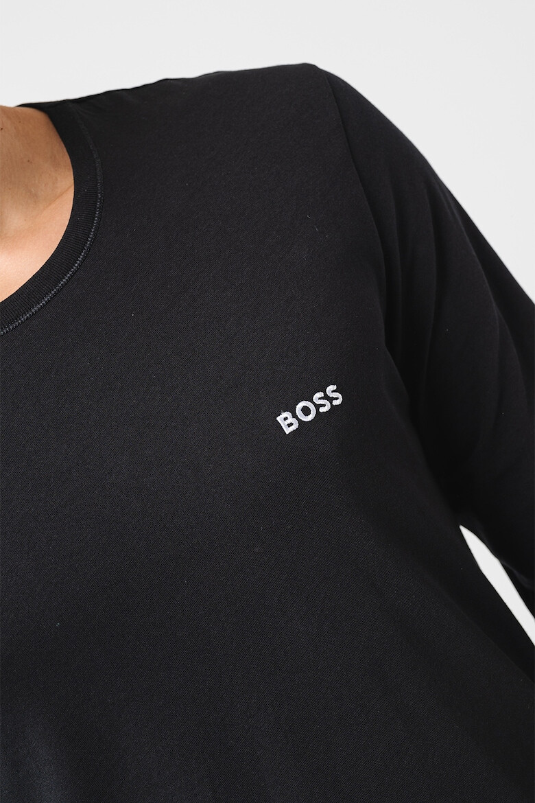 BOSS Set de bluze de casa din bumbac - 3 piese - Pled.ro