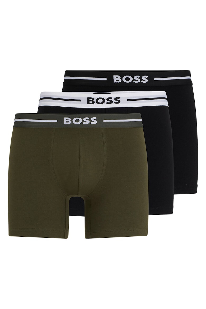 BOSS Set de boxeri cu banda logo in talie - 3 perechi - Pled.ro