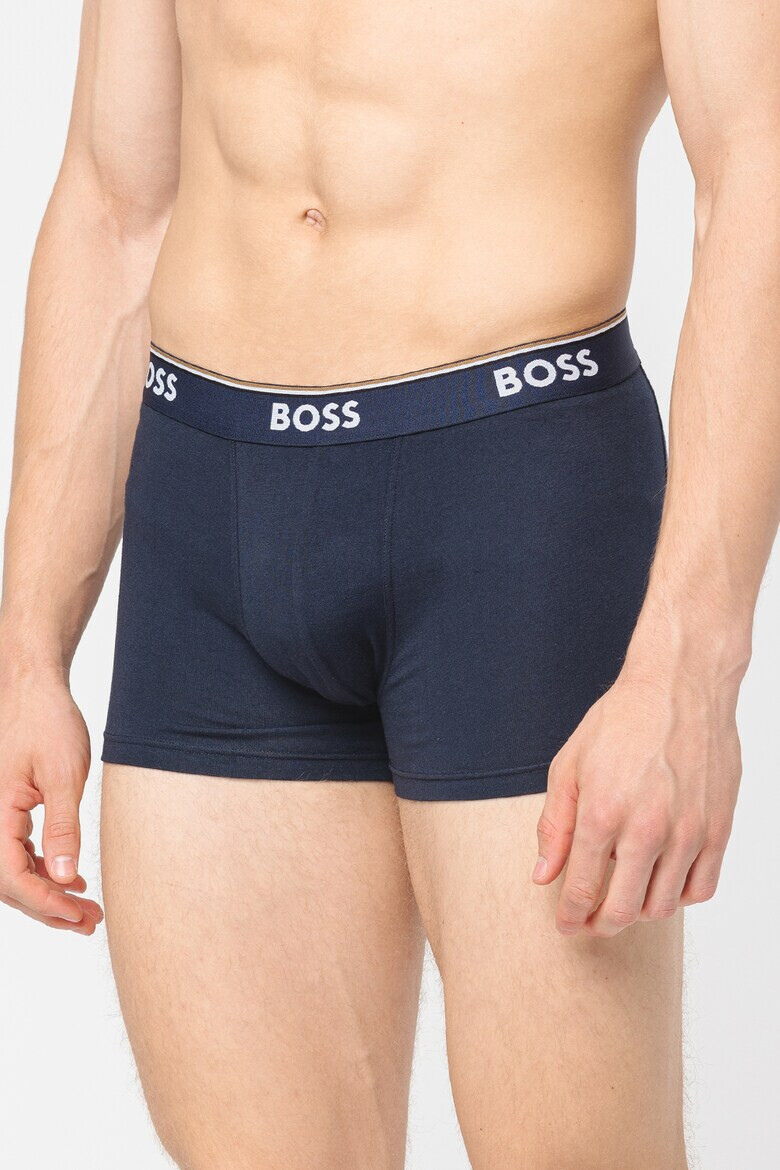 BOSS Set de boxeri cu banda logo in talie Power - 3 perechi - Pled.ro