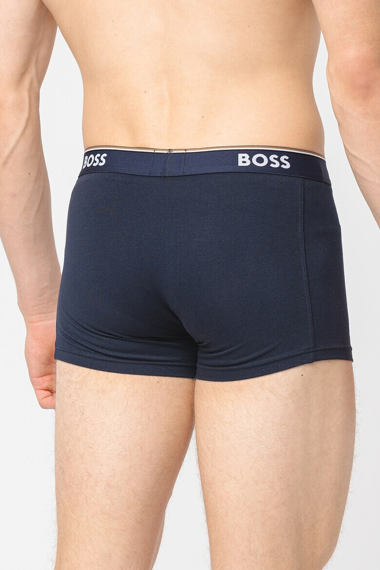 BOSS Set de boxeri cu banda logo in talie Power - 3 perechi - Pled.ro