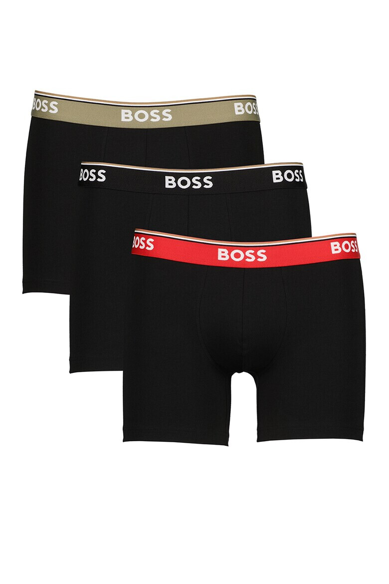 BOSS Set de boxeri cu banda logo in talie Power- 3 perechi - Pled.ro