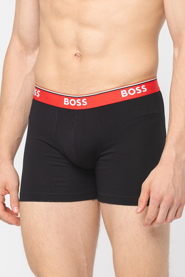 BOSS Set de boxeri cu banda logo in talie Power- 3 perechi - Pled.ro