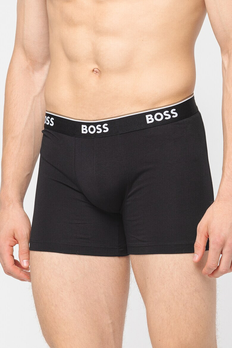 BOSS Set de boxeri cu banda logo in talie Power- 3 perechi - Pled.ro