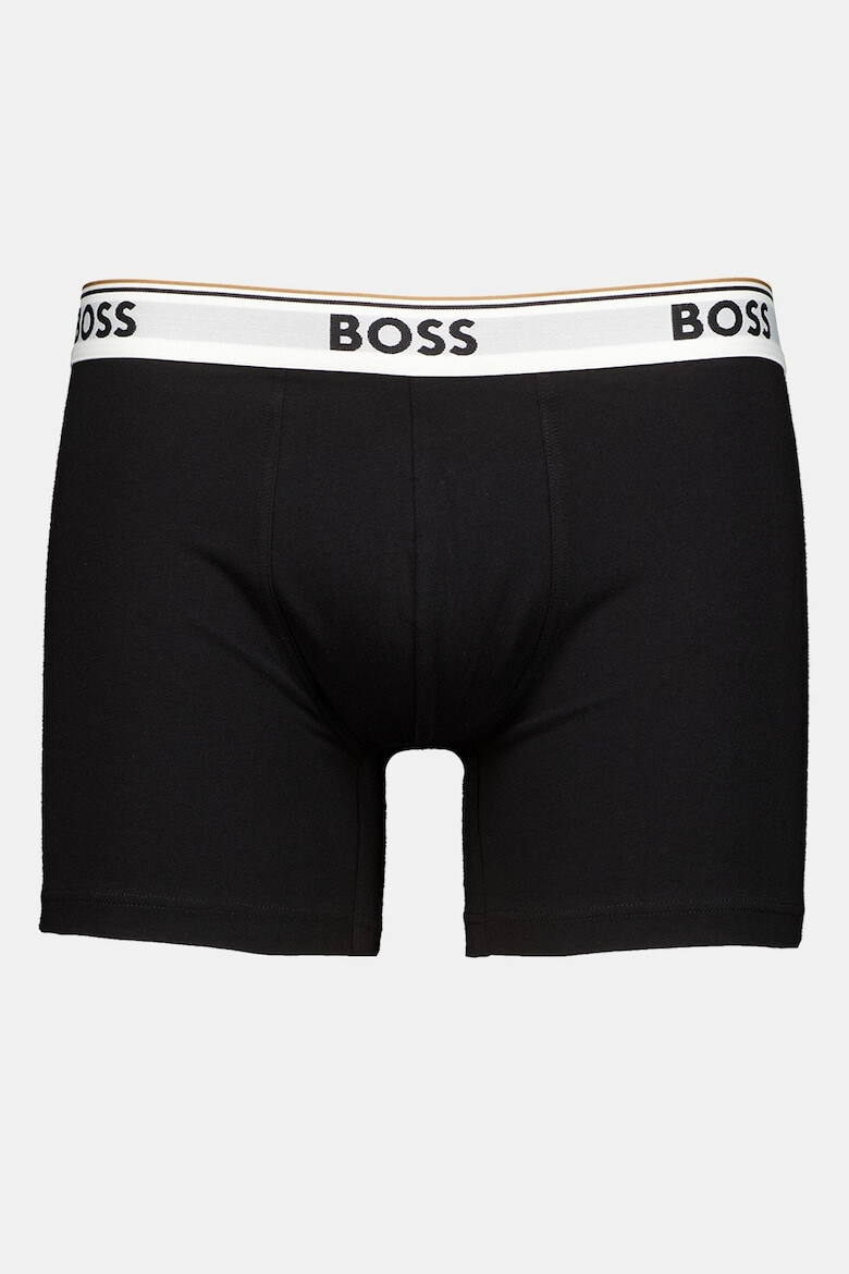 BOSS Set de boxeri cu imprimeu - 3 perechi - Pled.ro