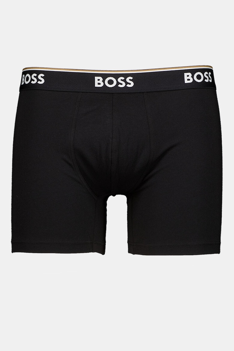 BOSS Set de boxeri cu imprimeu - 3 perechi - Pled.ro