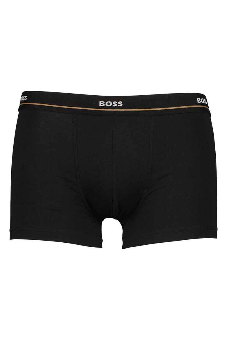 BOSS Set de boxeri cu imprimeu logo - 5 perechi - Pled.ro