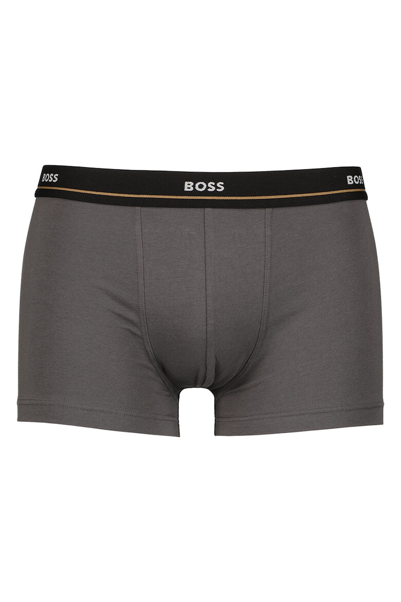 BOSS Set de boxeri cu imprimeu logo - 5 perechi - Pled.ro