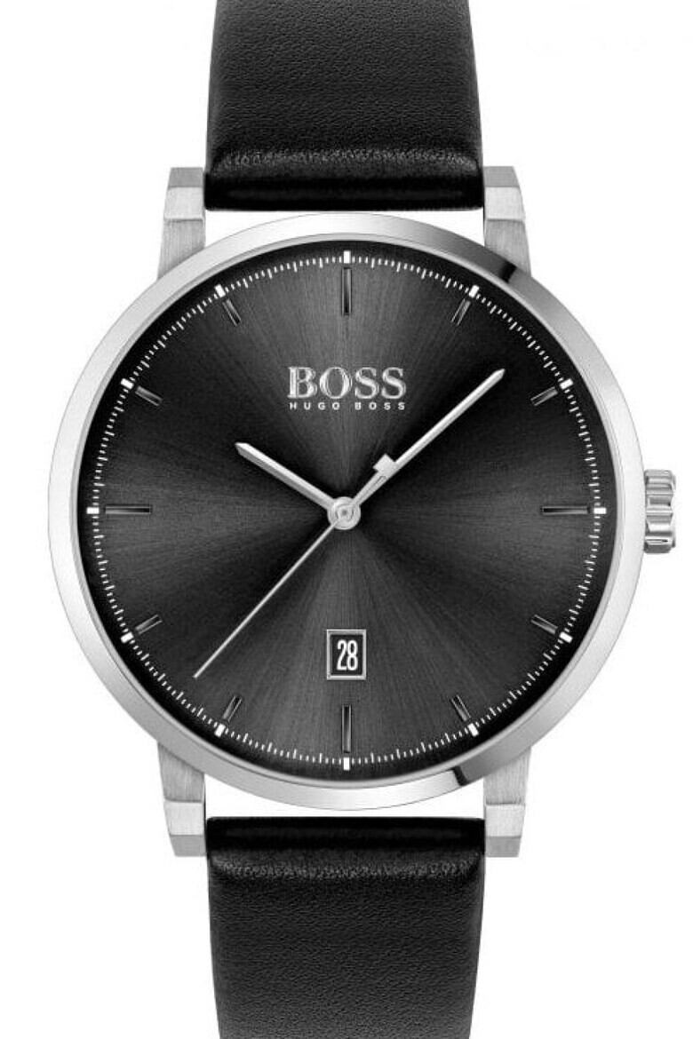 BOSS Set de ceas quartz si bratara de piele cu design impletit - Pled.ro