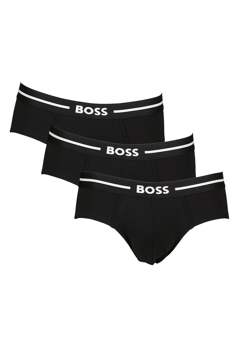 BOSS Set de chiloti cu banda logo in talie - 3 perechi - Pled.ro