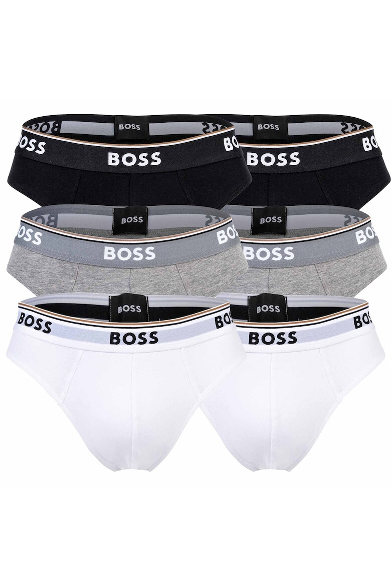 BOSS Set de chiloti cu logo - 6 perechi - Pled.ro