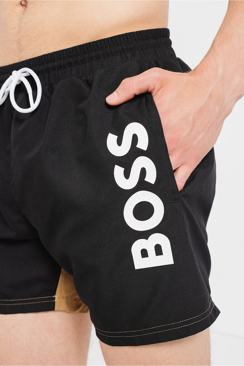 BOSS Set de pantaloni scurti de baie si prosop de plaja - Pled.ro