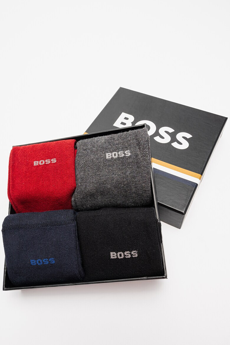 BOSS Set de sosete lungi - 4 perechi - Pled.ro