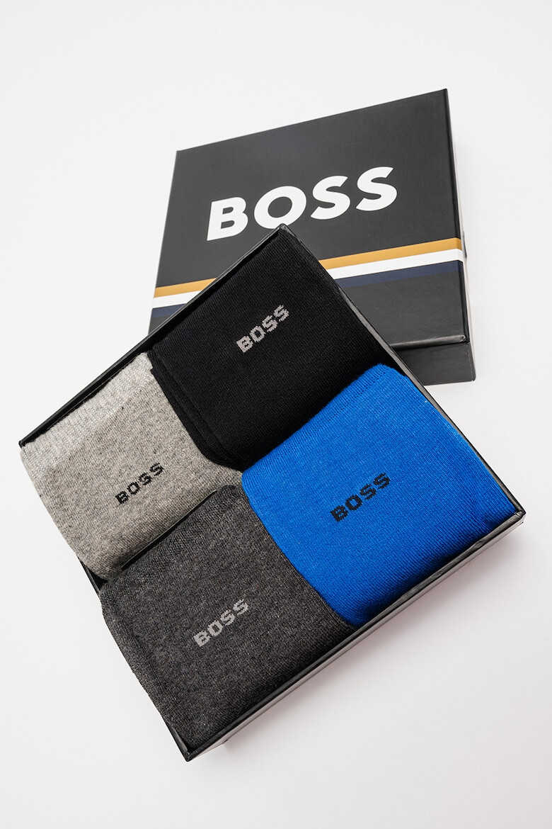 BOSS Set de sosete lungi - 4 perechi - Pled.ro