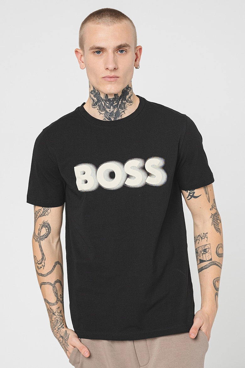 BOSS Set de tricouri cu imprimeu logo - 2 piese - Pled.ro