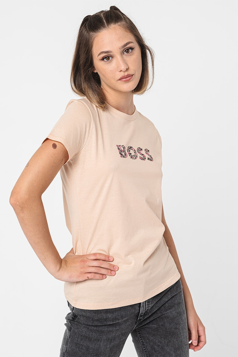 BOSS Tricou cu imprimeu logo - Pled.ro