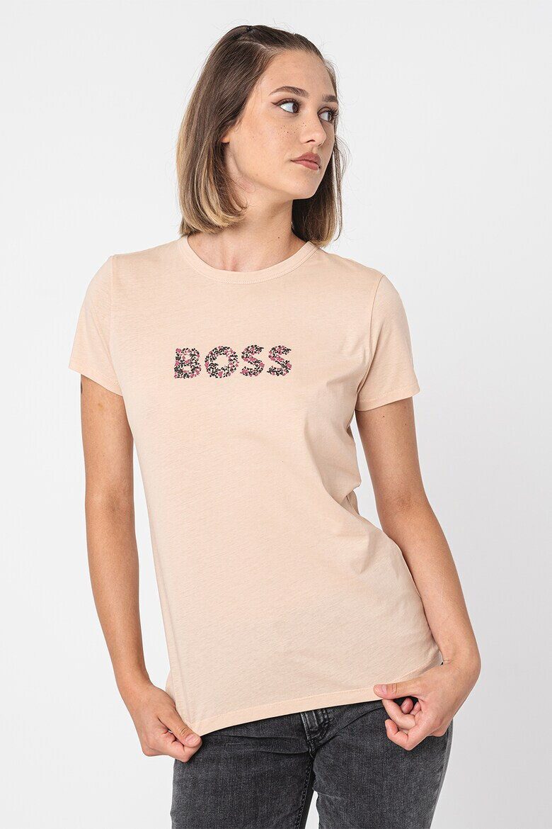 BOSS Tricou cu imprimeu logo - Pled.ro