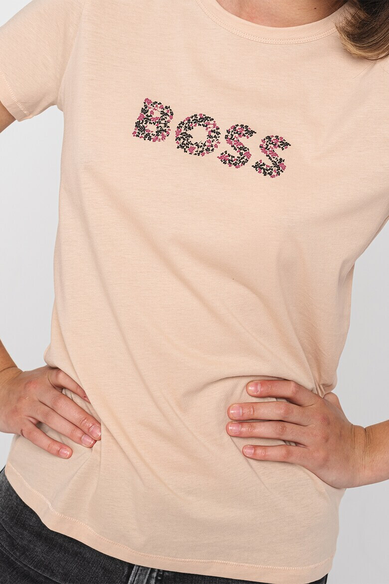 BOSS Tricou cu imprimeu logo - Pled.ro