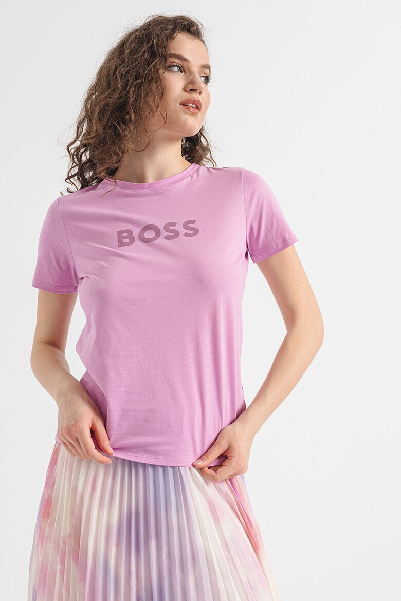 BOSS Tricou cu imprimeu logo Elogo - Pled.ro