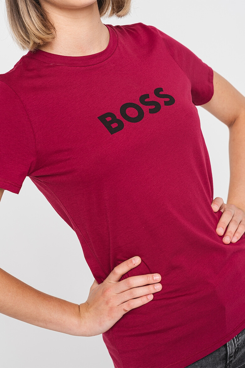 BOSS Tricou cu imprimeu logo Elogo - Pled.ro