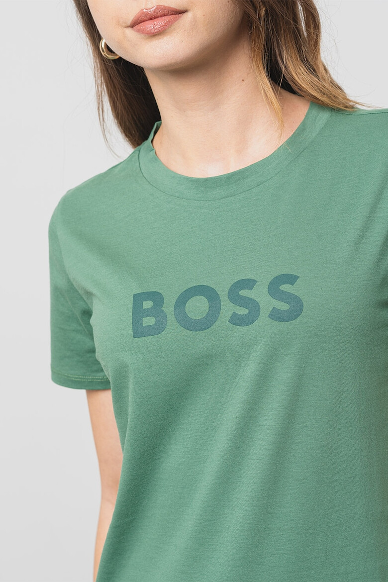 BOSS Tricou cu imprimeu logo Elogo - Pled.ro