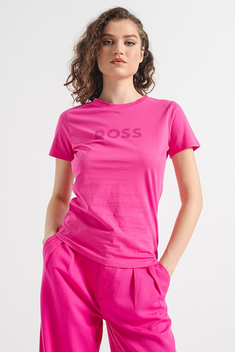 BOSS Tricou cu imprimeu logo Elogo - Pled.ro