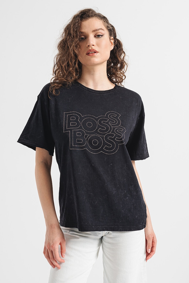 BOSS Tricou cu logo Eband - Pled.ro