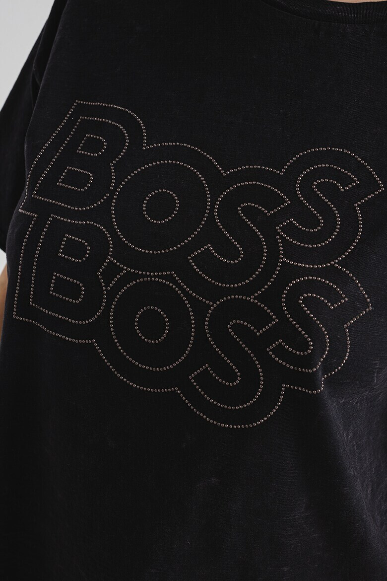 BOSS Tricou cu logo Eband - Pled.ro