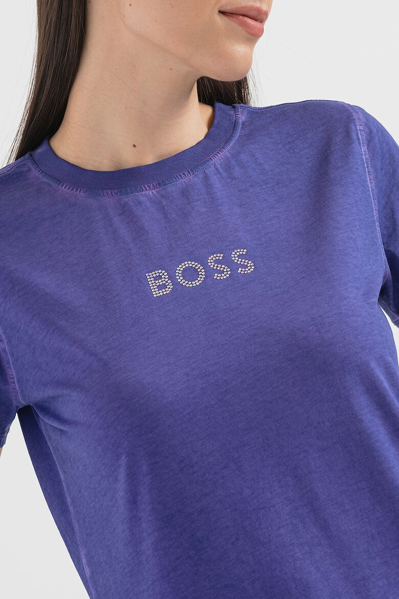 BOSS Tricou cu strasuri - Pled.ro