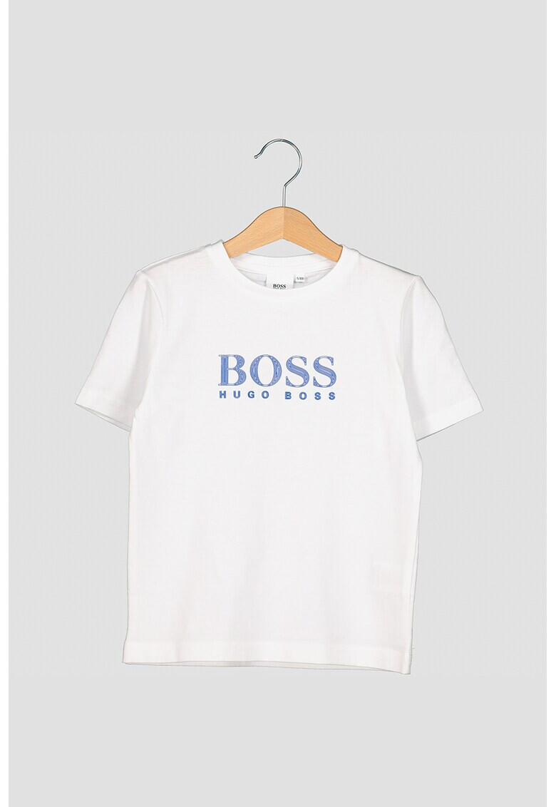 BOSS Tricou de bumbac cu imprimeu logo - Pled.ro