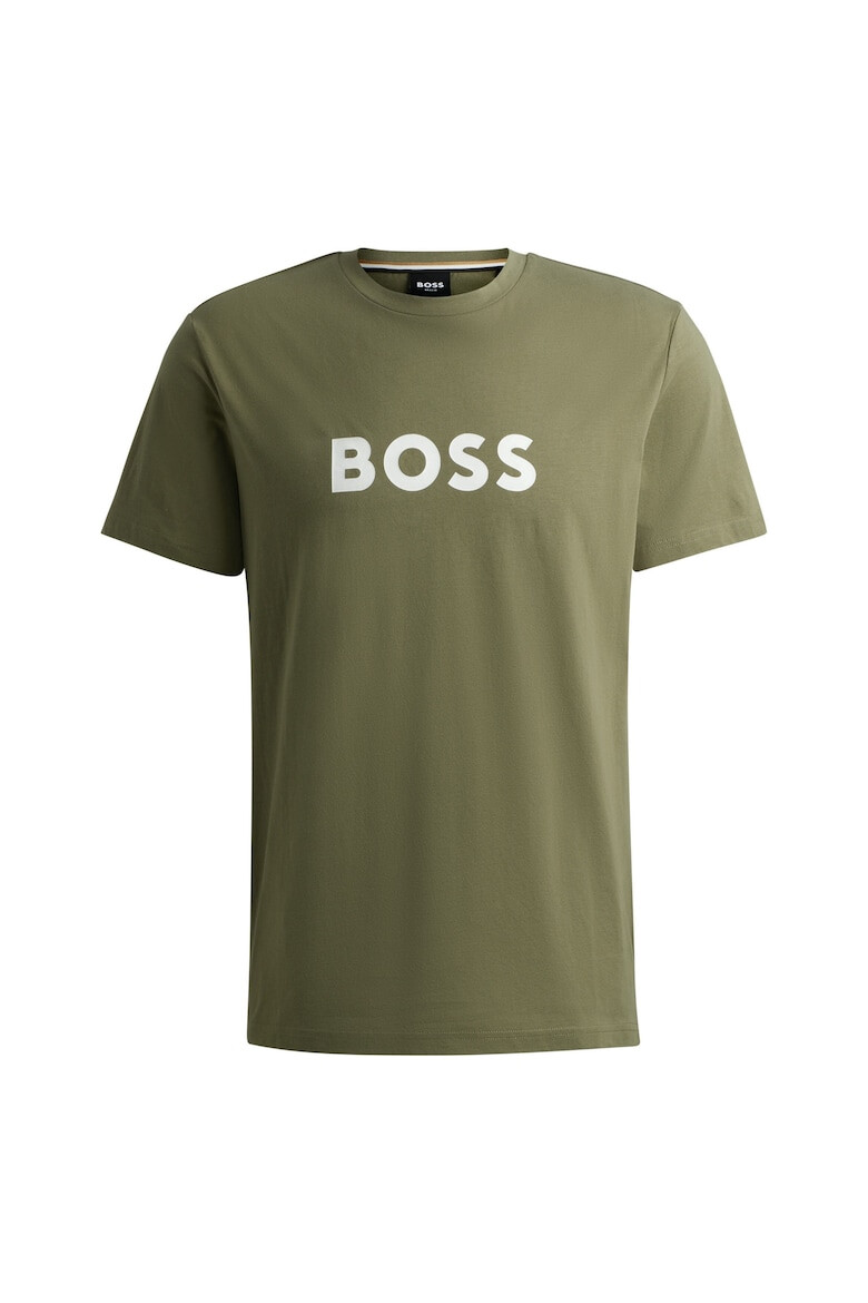 BOSS Tricou de bumbac organic cu logo - Pled.ro