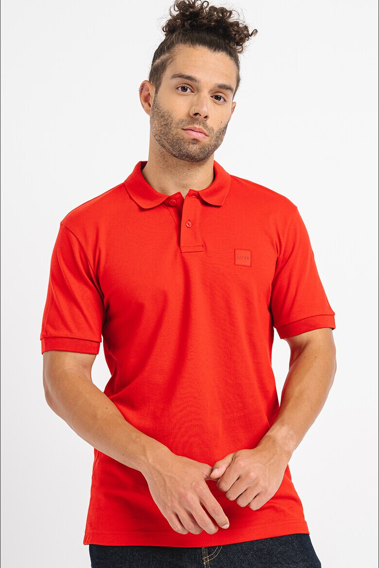 BOSS Tricou polo slim fit din material pique Passenger - Pled.ro