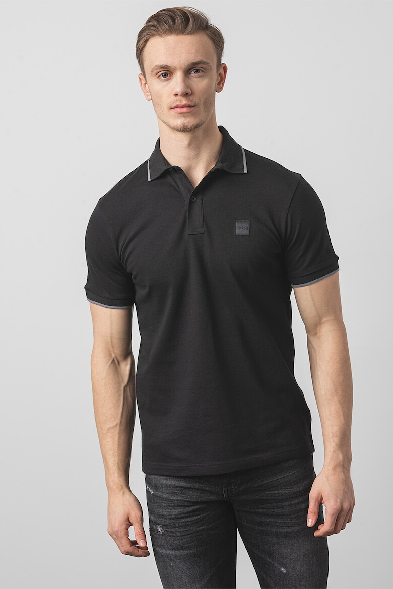 BOSS Tricou polo slim fit Passertip - Pled.ro