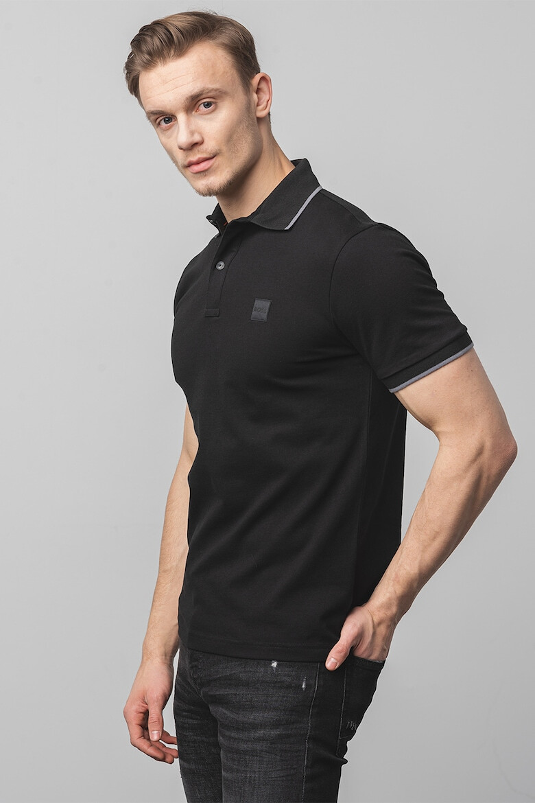 BOSS Tricou polo slim fit Passertip - Pled.ro