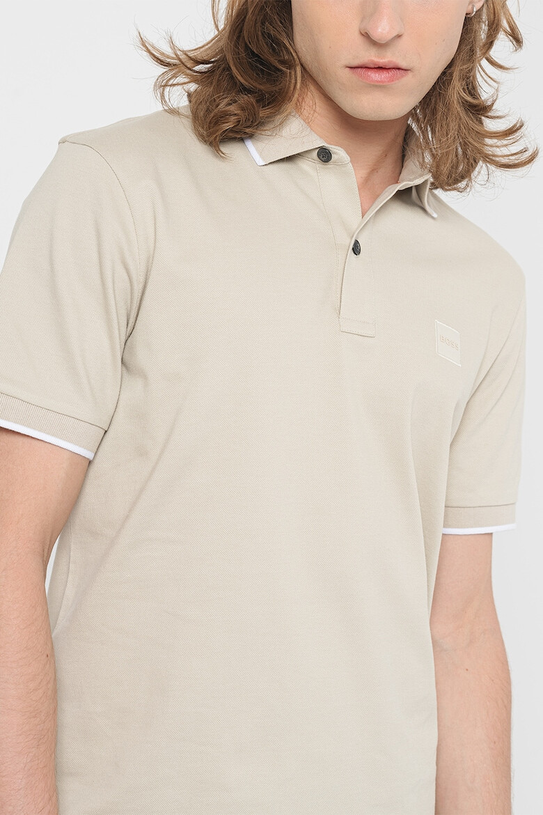 BOSS Tricou polo slim fit Passertip - Pled.ro