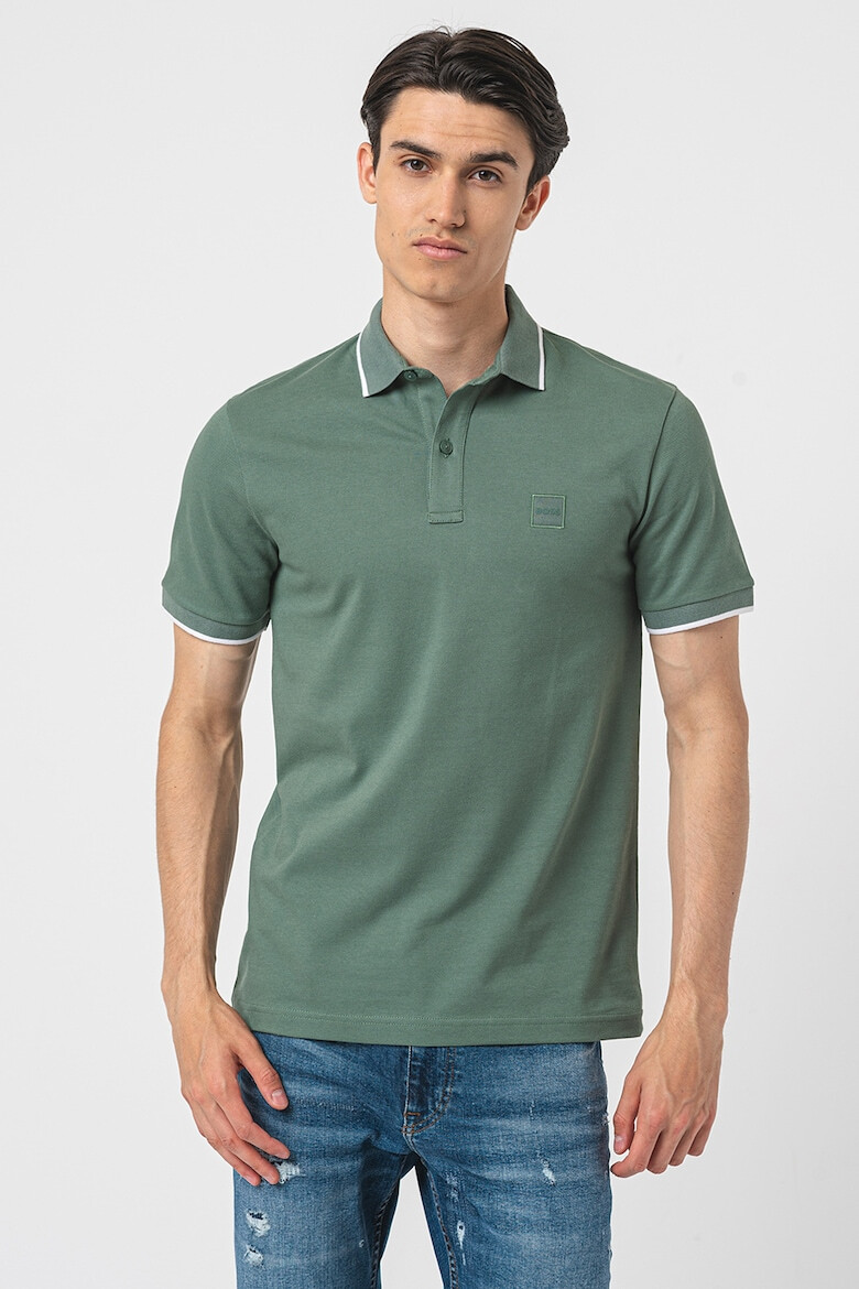 BOSS Tricou polo slim fit Passertip - Pled.ro